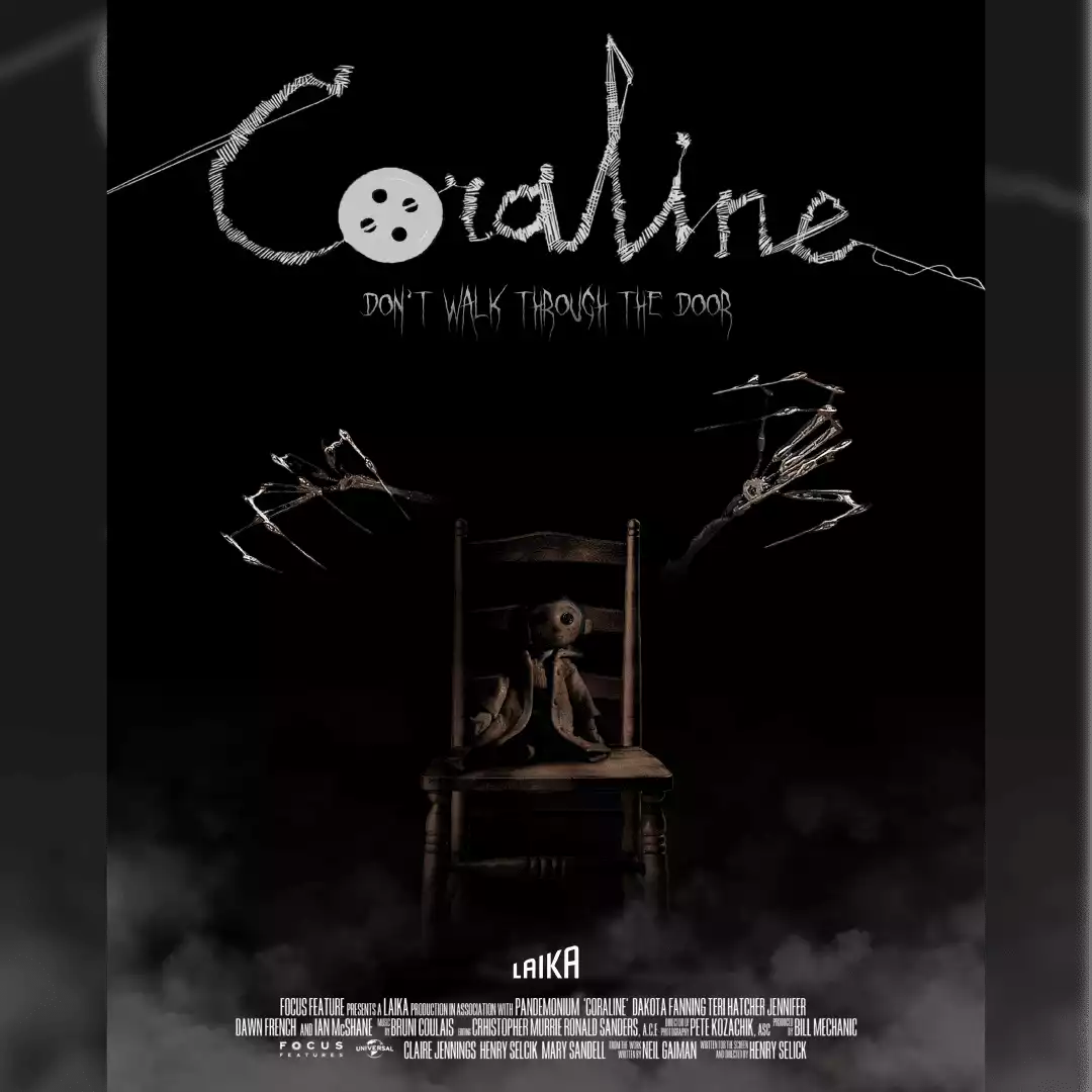 Affiche film Coraline